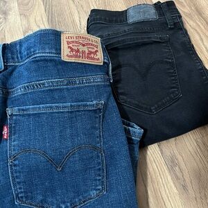 Bundle: 2 Pairs of Levi's Women's 311 Shaping Skinny Jeans